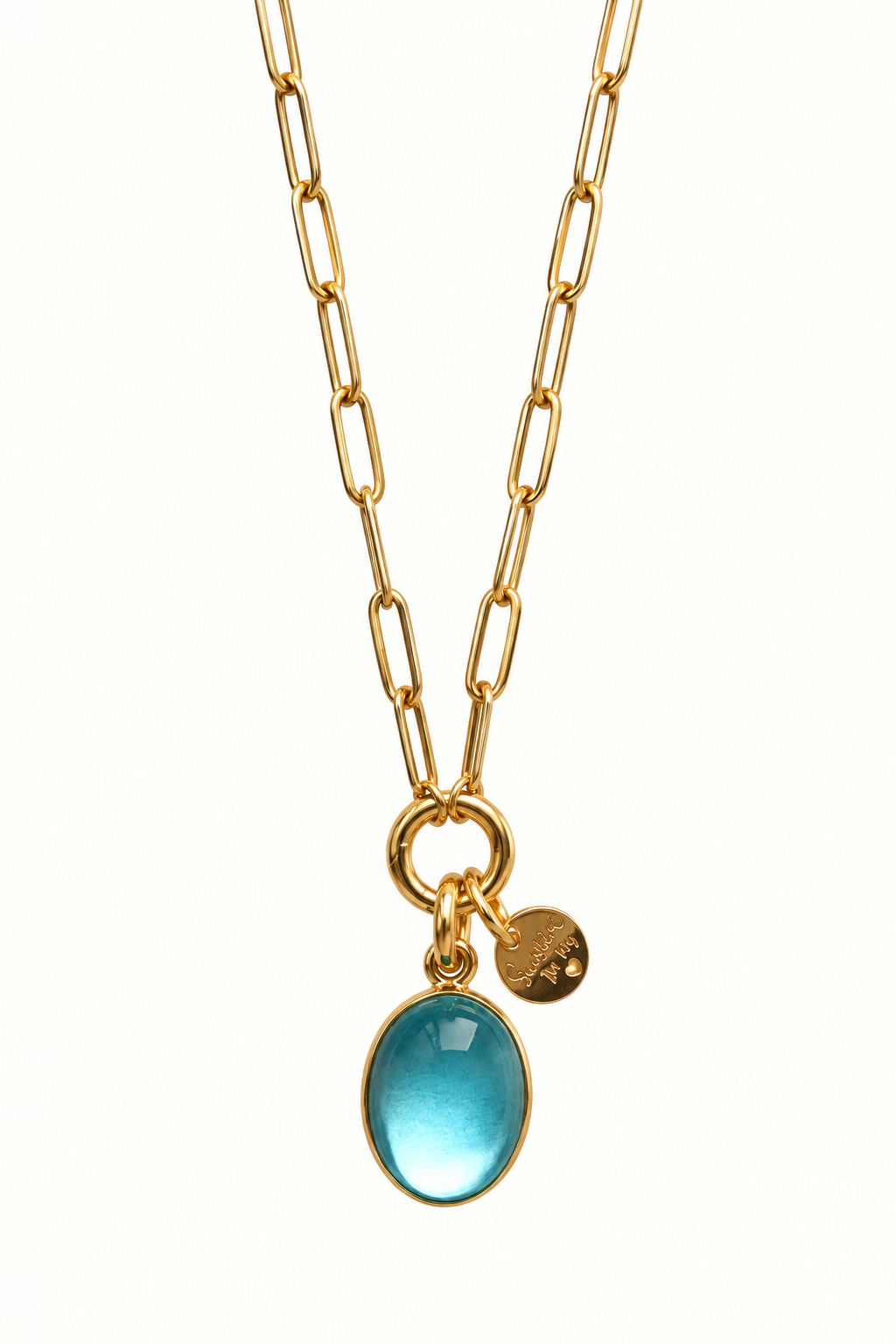 Anello | blauer Topas
