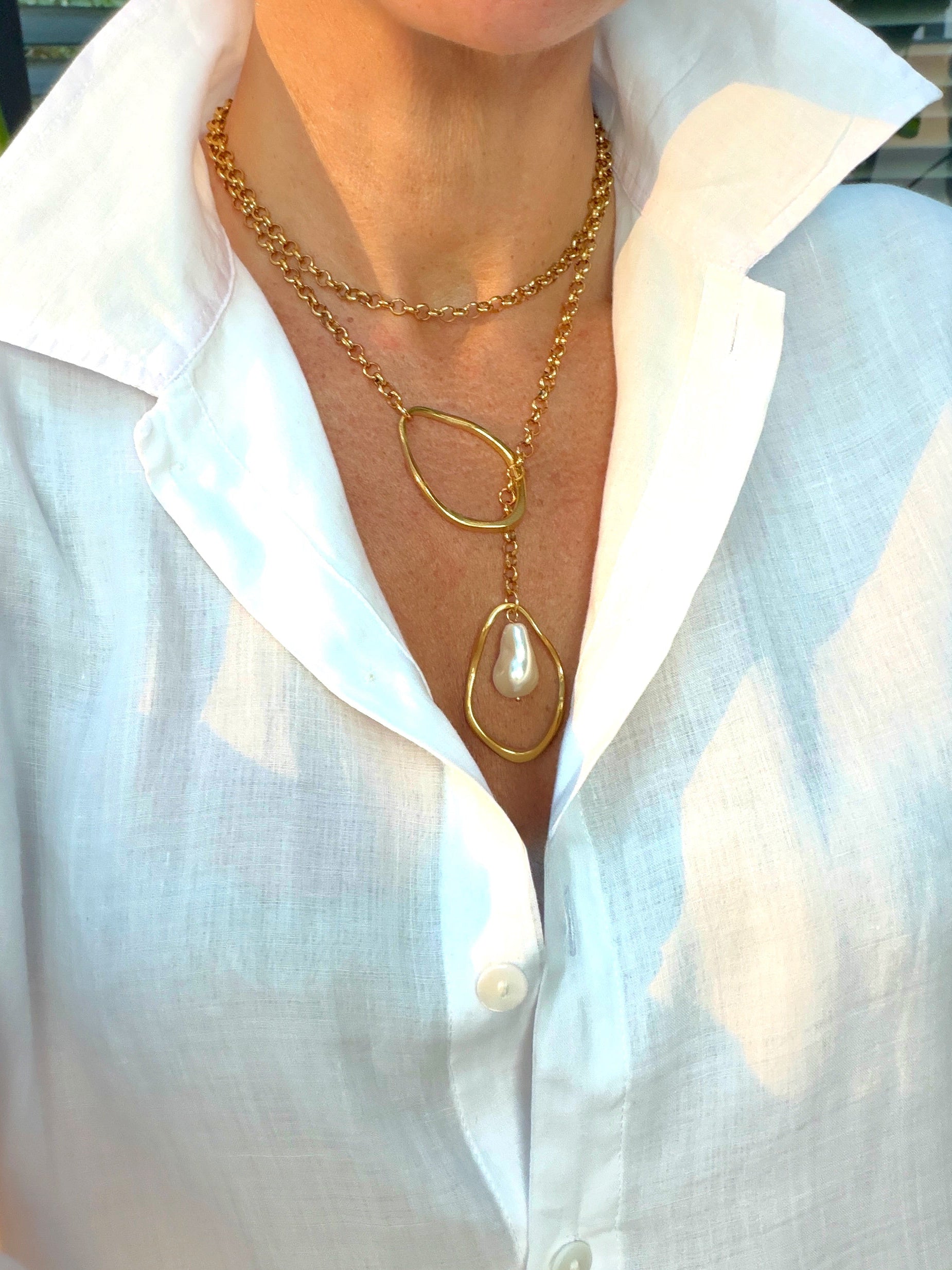 Celine Loop | Pearl