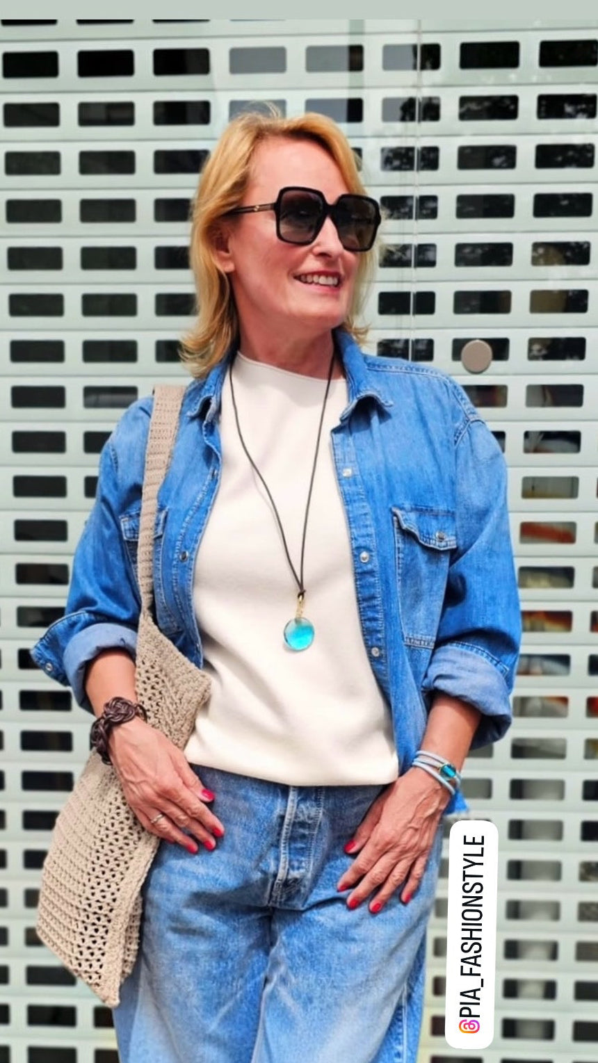 Lina | blauer Topas